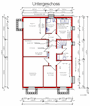 Bauplan - Untergeschoss